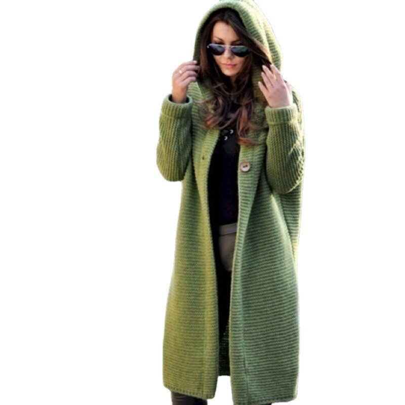 Cardigan Met Kapuze Katoen En Polyester Comfortabel