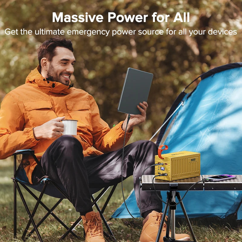 Powerbank 60000mAh met 22.5W PD en QC 3.0 – Snelladen voor iPhone en Xiaomi, Beste Powerbank Kopen-4