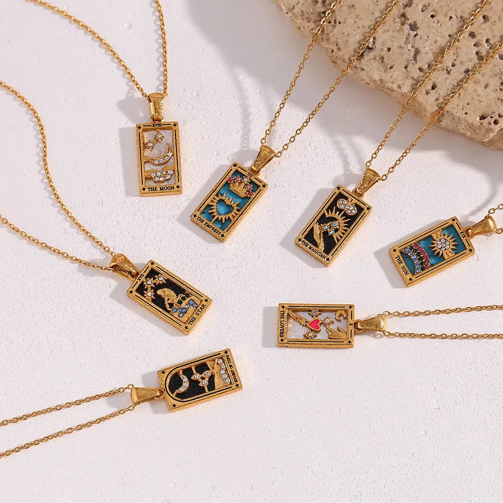Tarotkaart ketting