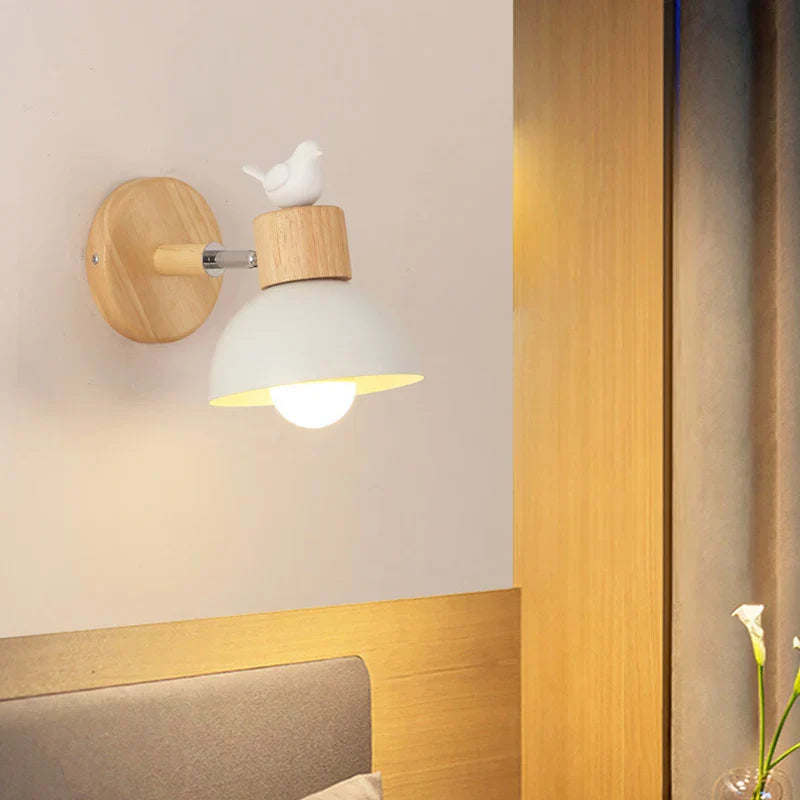 WoodGlow - LED Wandlamp voor Sfeervolle Verlichting