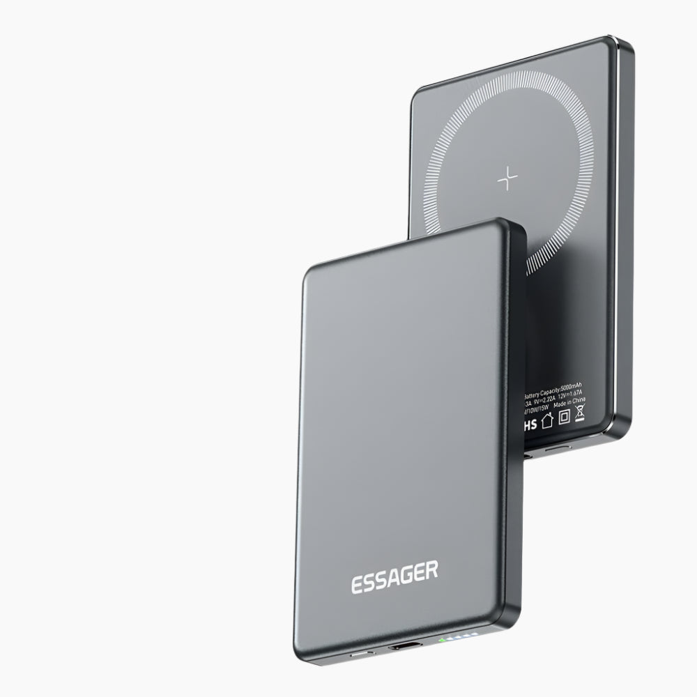Variant image for Draagbare MagSafe Powerbank 5000 mAh met Snelladen – Draadloze Externe Batterij voor iPhone 16, 15, 14 en 13-2