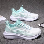 Dames Sneakers Ademend Mesh Atletisch Schokkenabsorberend Rubber 3