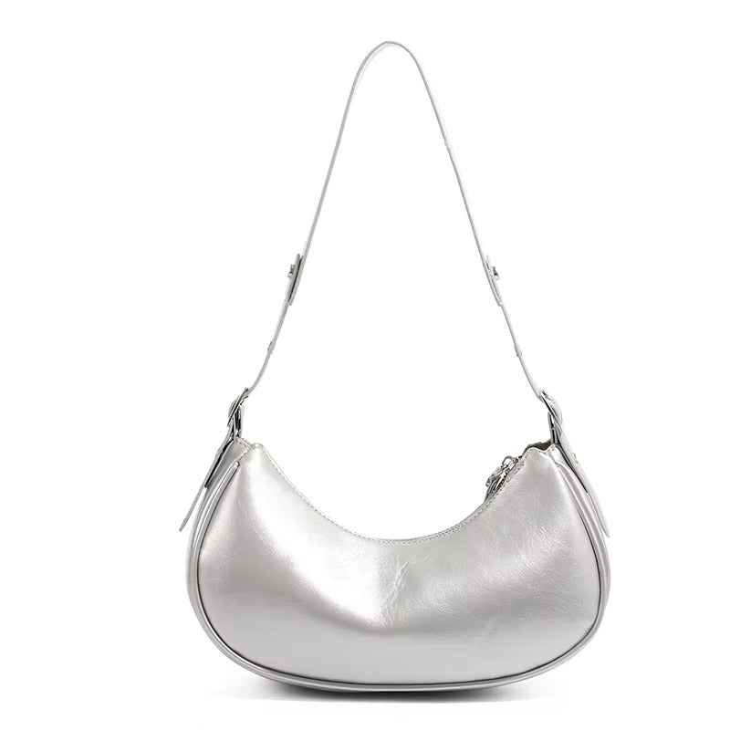 Kaida Buckle Hobo Halve Maan Tas