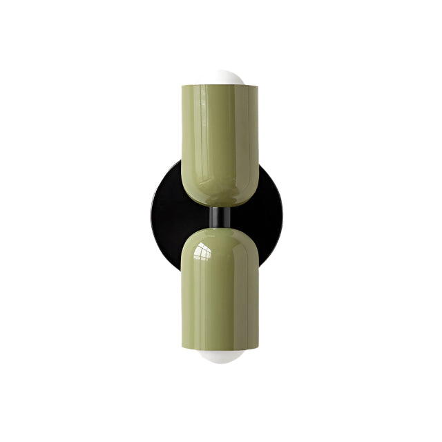 GlowDuo - Dubbele LED Wandlampen Crème Elegantie
