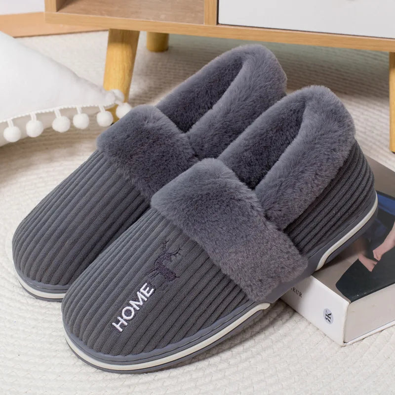 Luna LuxFur-pantoffels: gezellige winterslippers voor binnen voor haar