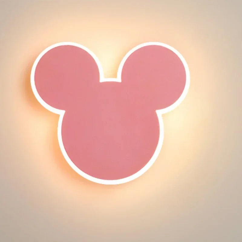 RabbitGlow - LED Wandlamp in Roze Konijnvorm voor Speelkamer