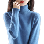Sinead: Japanse gebreide 100% kasjmier coltrui voor vrouwen: herfst- en wintermust-have
