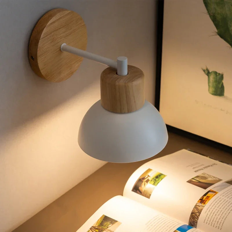 WoodGlow - LED Wandlamp voor Sfeervolle Verlichting