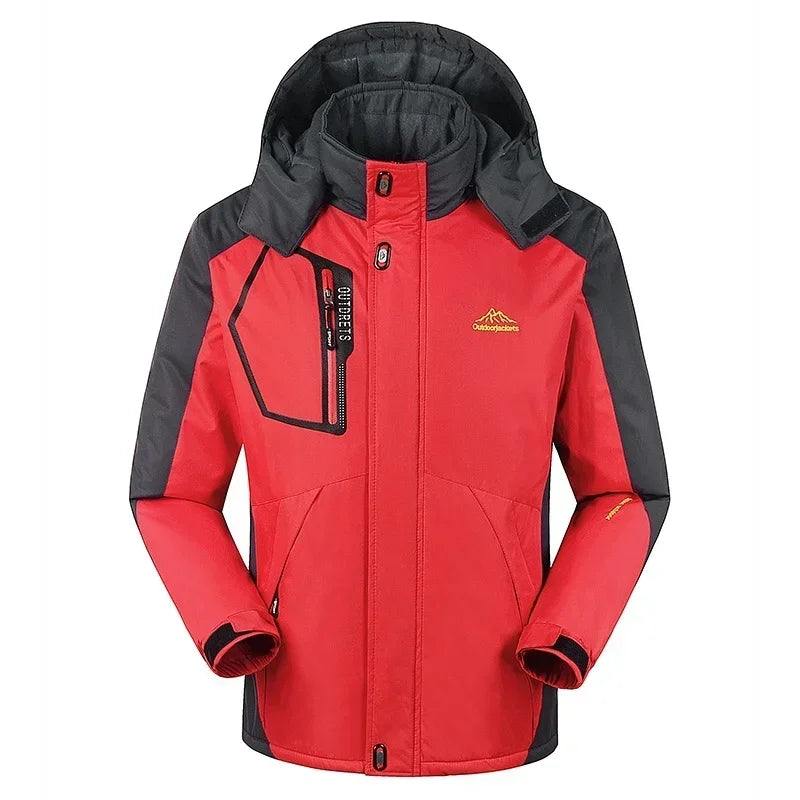 Heren Winter Skijas met Capuchon