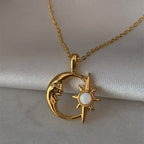 Ster en Maan ketting