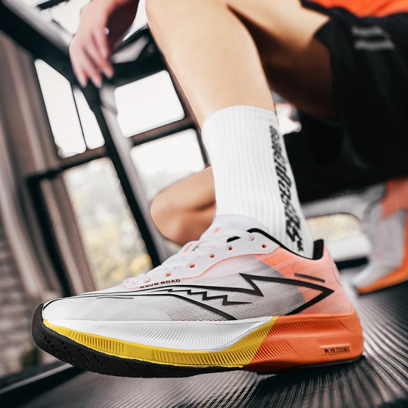 Heren Hardloopschoenen Carbonplaat Ademend Mesh 5