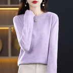 Maren: 100% pure wollen cashmere trui voor de winter en herfst