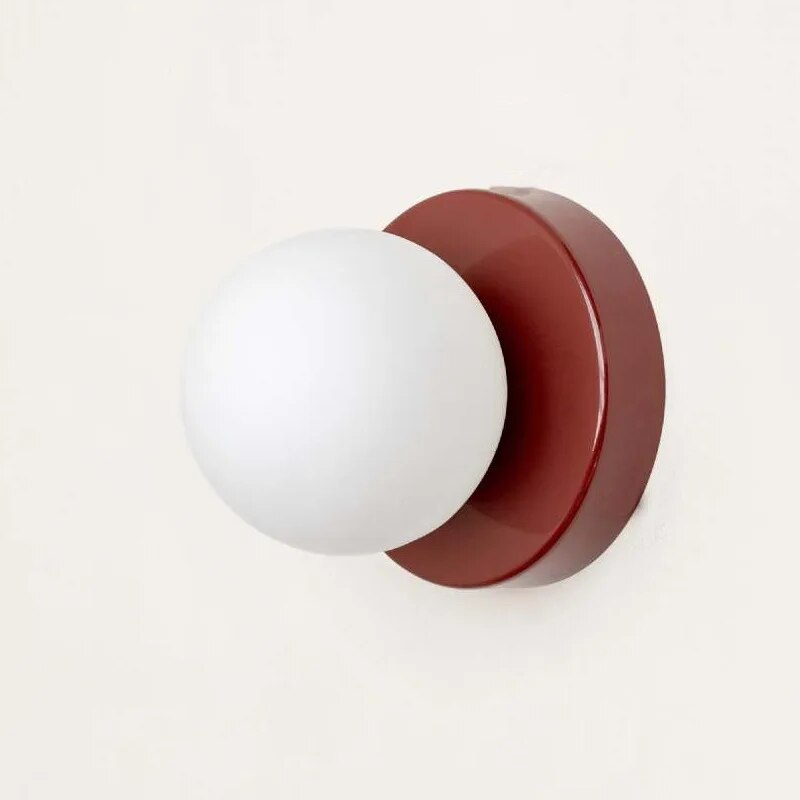 Creatieve LED wandlamp Macaron 10/12cm