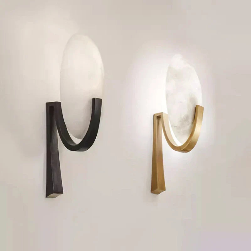 GlowVera - Moderne Marmeren Wandlamp