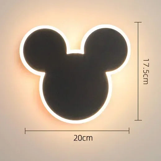 RabbitGlow - LED Wandlamp in Roze Konijnvorm voor Speelkamer