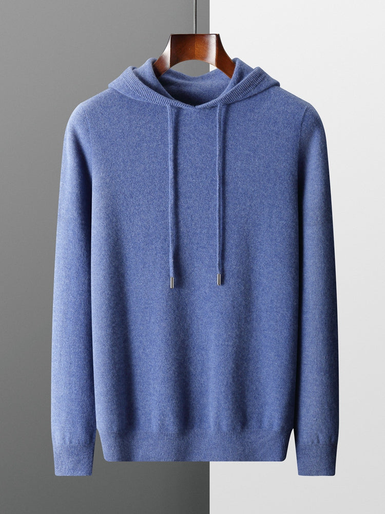 Nils: 100% Australische Wol Hoodie/Trui