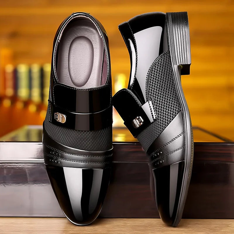Elegante Formele Heren Loafers Hoogwaardig Comfort Materiaal