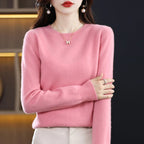Maren: 100% pure wollen cashmere trui voor de winter en herfst