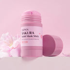 Diep Reinigend Gezichtsmasker Stick voor Onzuivere Huid – Sakura, 45 g, Beheert Olie en Verwijdert Poriën-4