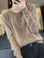 Celine: Trui/Cardigan Super Warm | Pure 100% Kasjmier Trui