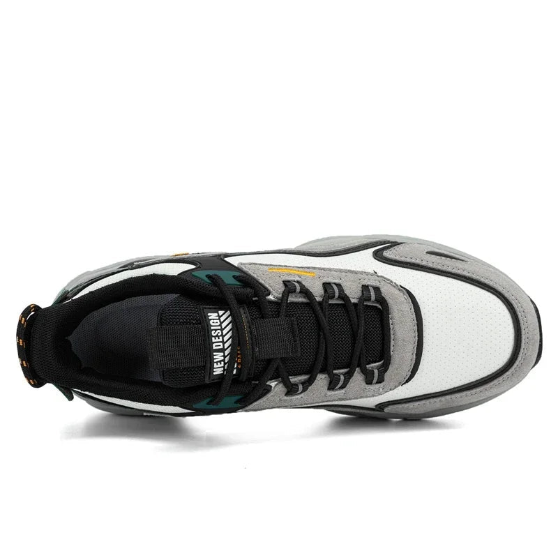Heren Sneakers Leer Casual met Niet-Slipzool voor Comfortabele Dagelijkse Stijl 5