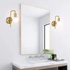 Noordse Wandlamp Goud en Zwart - Retro Muurlamp voor Binnen, Stijlvolle Wandverlichting voor Woonkamer en Slaapkamer-3