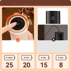 Elektrische Koffiebonenmaler – Strakke Huishoudelijke Keukenaccessoire voor Versgemalen Koffie