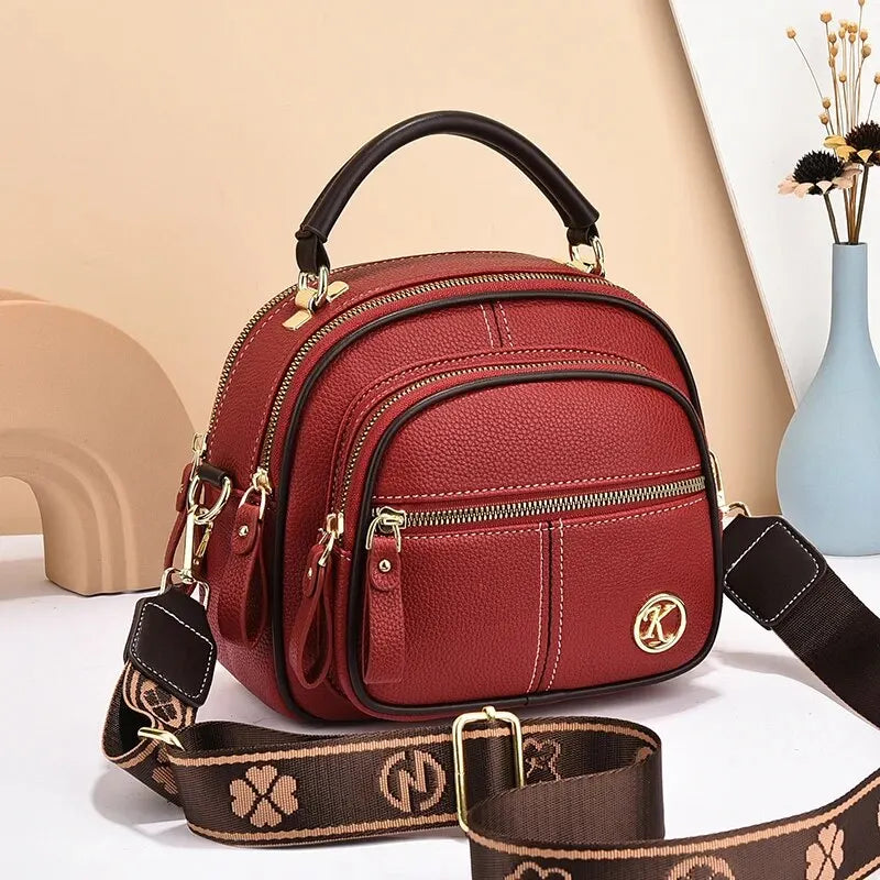Klassieke leren crossbodytas™ | Stijlvolle schoudertas