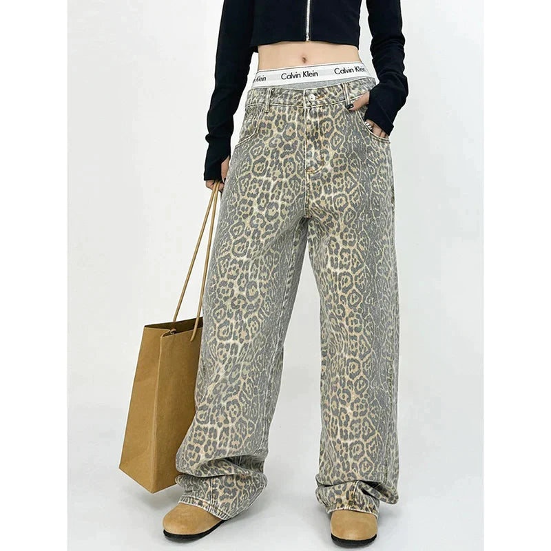 Jagr® | Modieuze Luipaardprint Jeans Voor Zelfverzekerde Looks