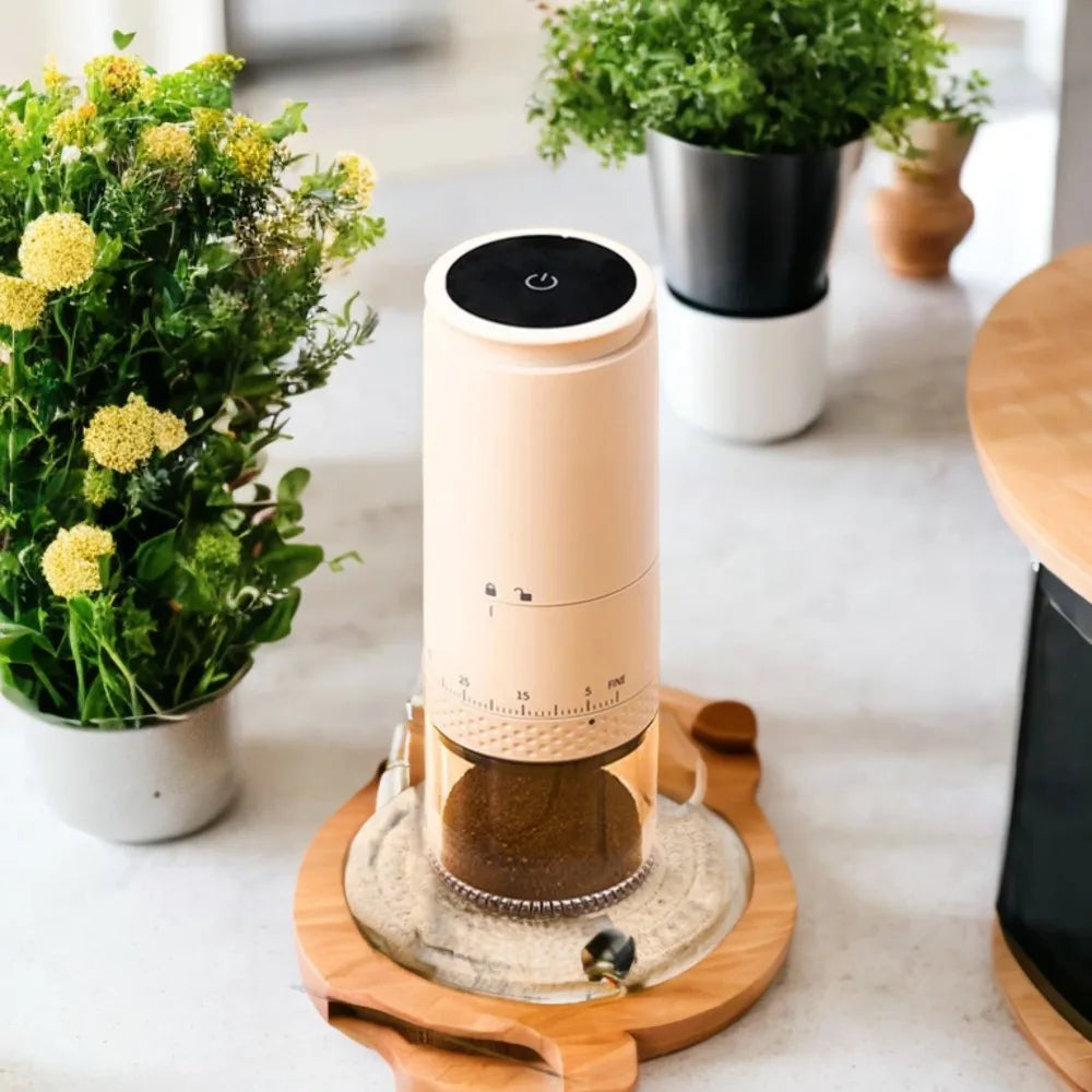 Elektrische Koffiebonenmaler – Strakke Huishoudelijke Keukenaccessoire voor Versgemalen Koffie