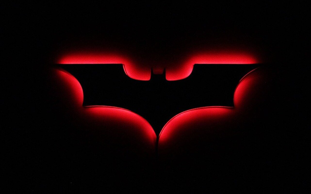 Batman LED Wandlamp met Draadloze Afstandsbediening en Kleurverandering