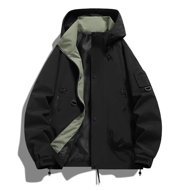 Unisex Hoodie Skijas Losse Pasvorm Lange Mouwen Capuchon