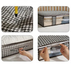 Multifunctionele Opbergdoos met Deksel voor Onder het Bed – Ruimtebesparend en Duurzaam, Ideaal voor Kleding en Dekbedden