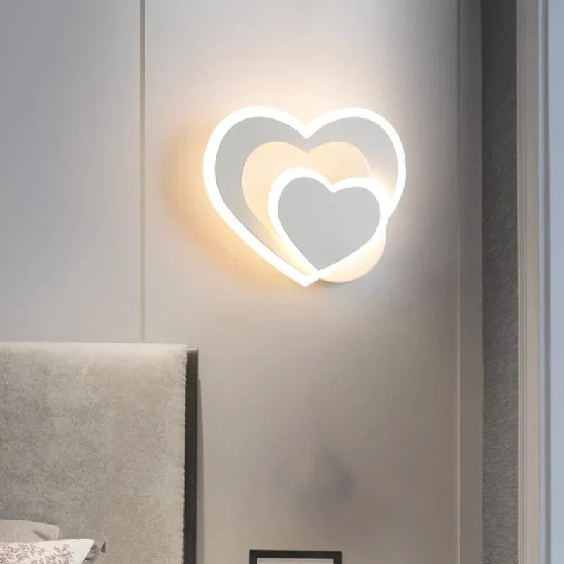 HeartBliss Lamp - Romantisch Hartontwerp voor Slaapkamer en Woonkamer