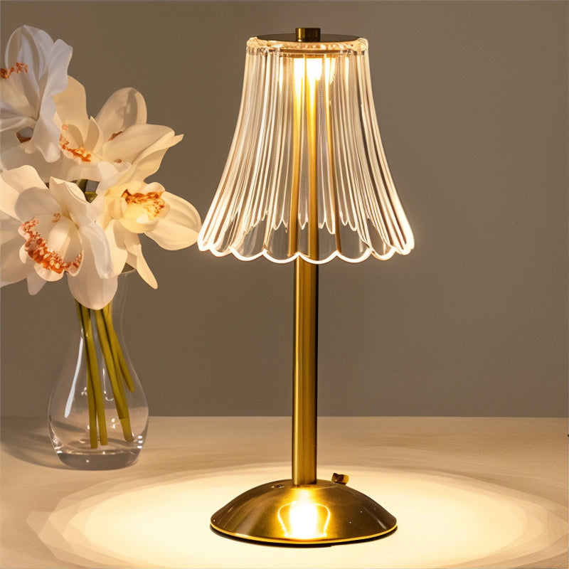GlowEase – Oplaadbare LED Tafellamp met Touchbediening