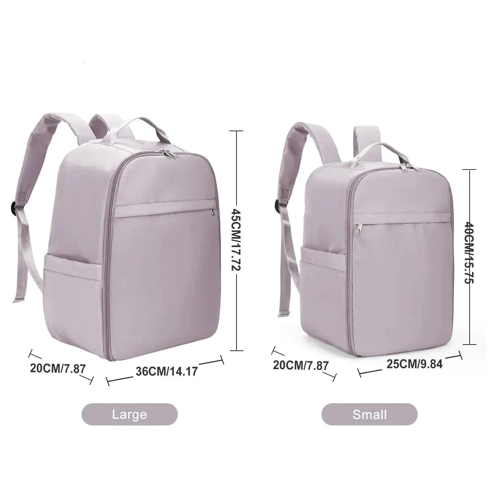Likros Handbagage Rugzak voor Ryanair en Easyjet Lichtgewicht Reisrugzak Handbagage Ryanair