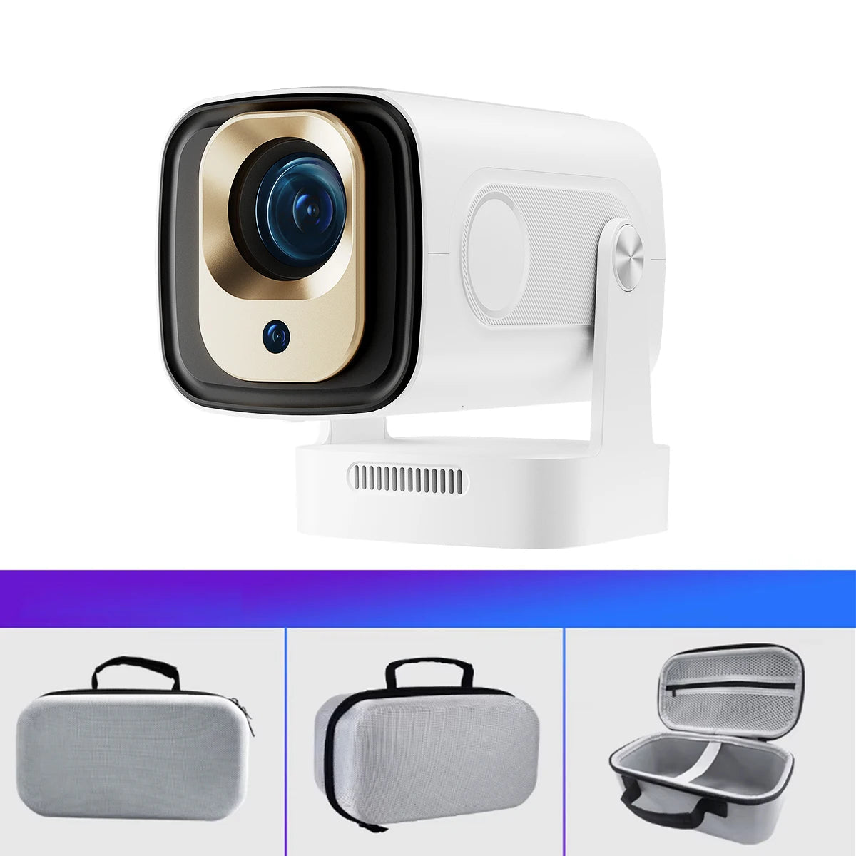 Variant image for Mini Projector met Auto Focus en 330 ANSI Lumen – Draagbare Mini Beamer met 4K Ondersteuning en Native 1080p-1