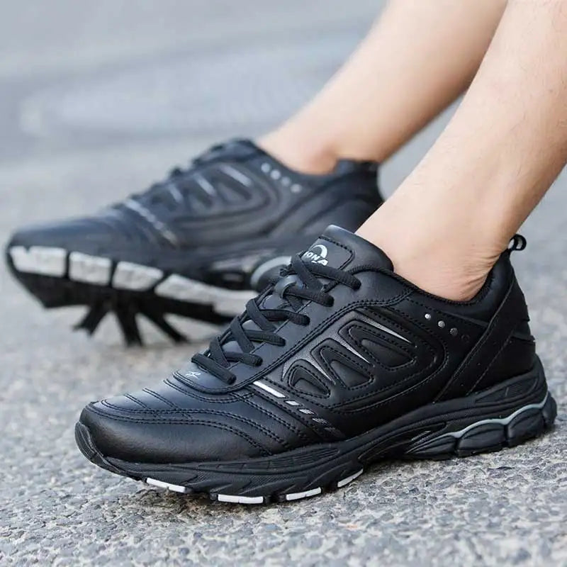 Heren Hardloopschoenen Lichtgewicht Split Leer voor Outdoor Activiteiten 2