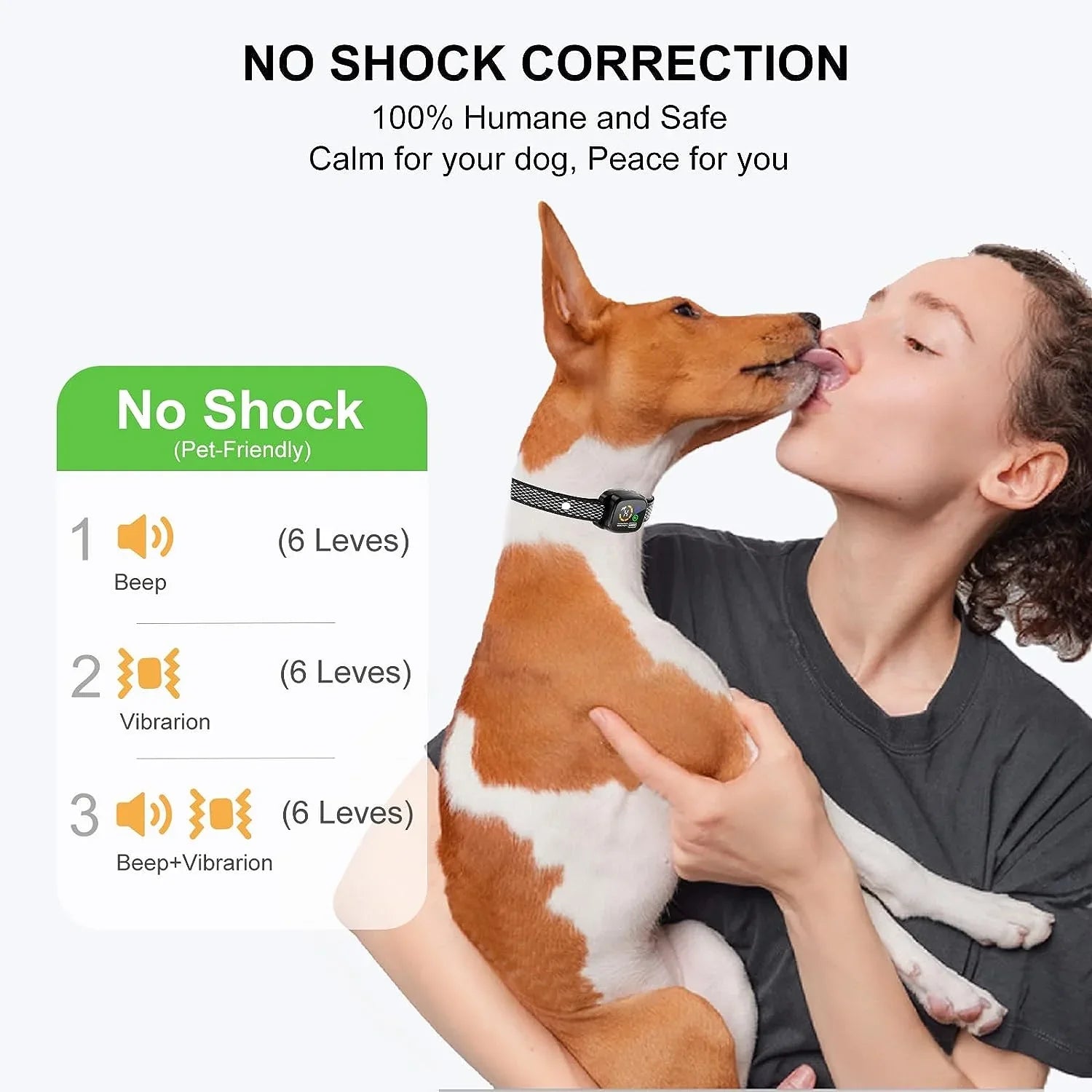 SmartSafe No-Bark Halsband voor Kleine Honden | Oplaadbaar Anti-Bark