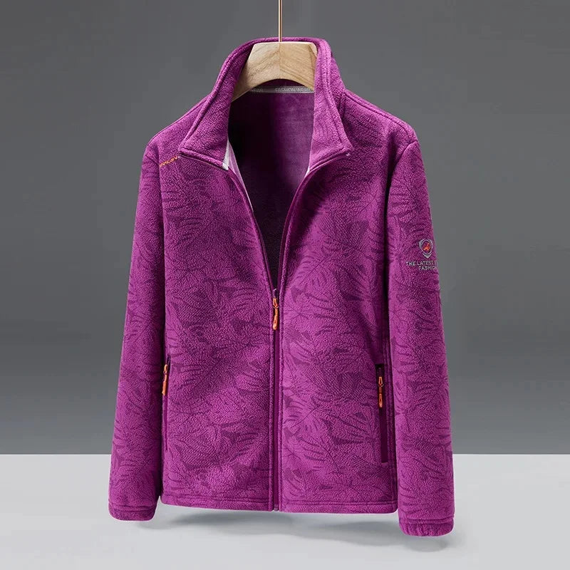 Unisex Fleece Tussenjas - Modieus, warm en geschikt voor kantoor