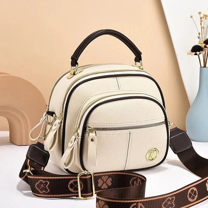 Klassieke leren crossbodytas™ | Stijlvolle schoudertas