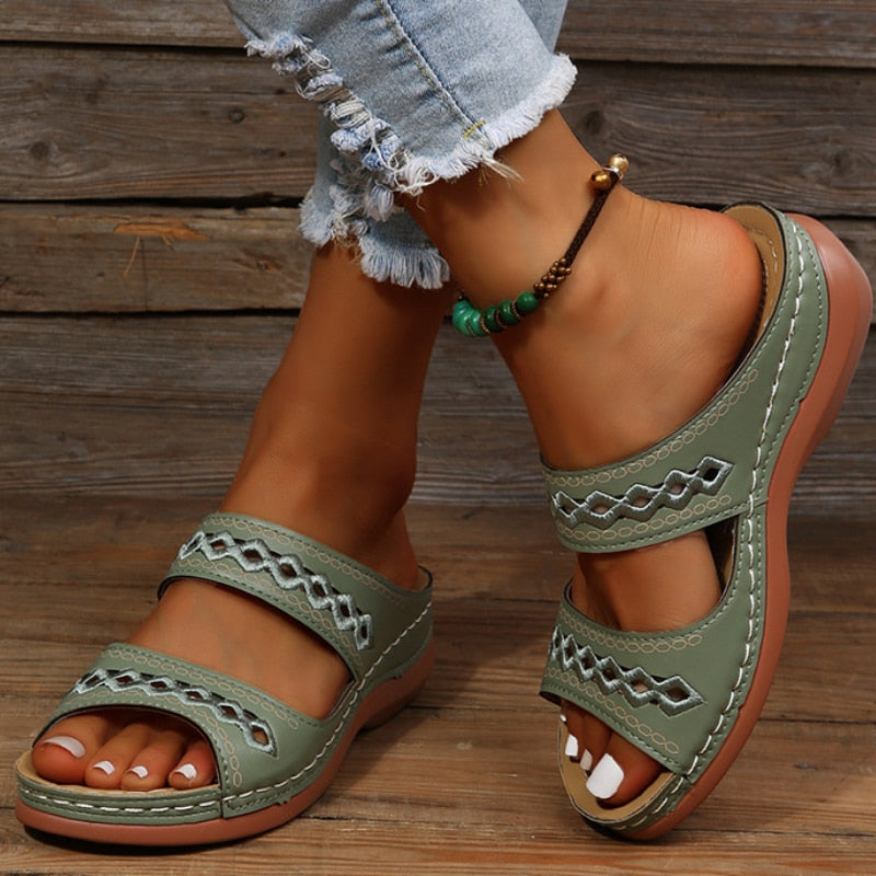 Alyssons | Comfortabele Vrouwen Orthopedische Sandalen