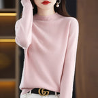 Sarah: Dames 100% Pure Wol Cashmere Trui voor de winter en herfst