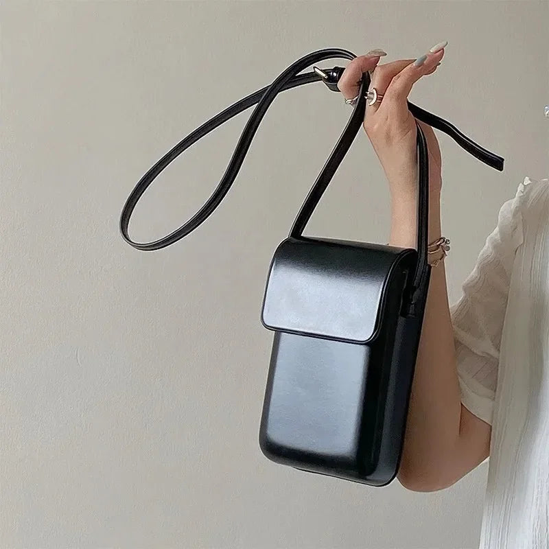 De OUSU Mini PU-leren portemonnee