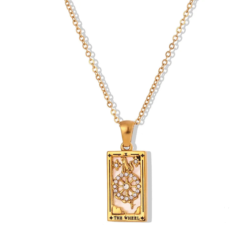 Tarotkaart ketting