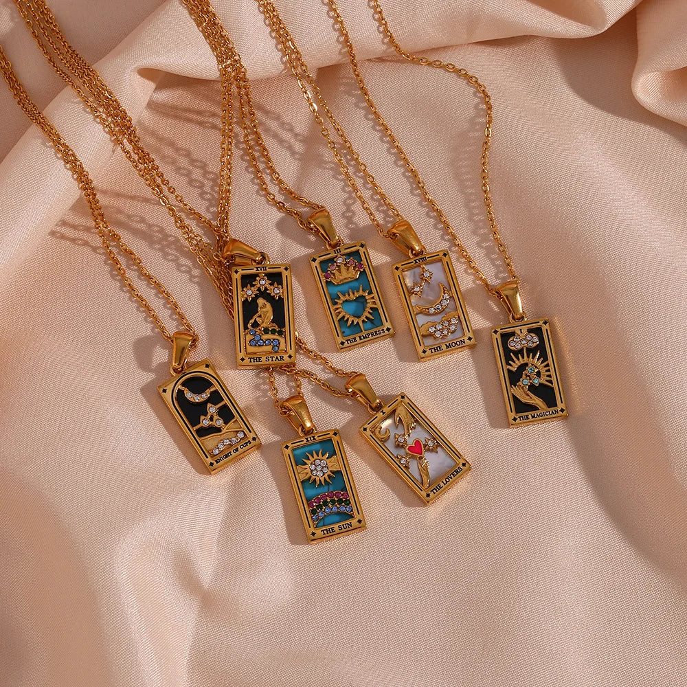 Tarotkaart ketting