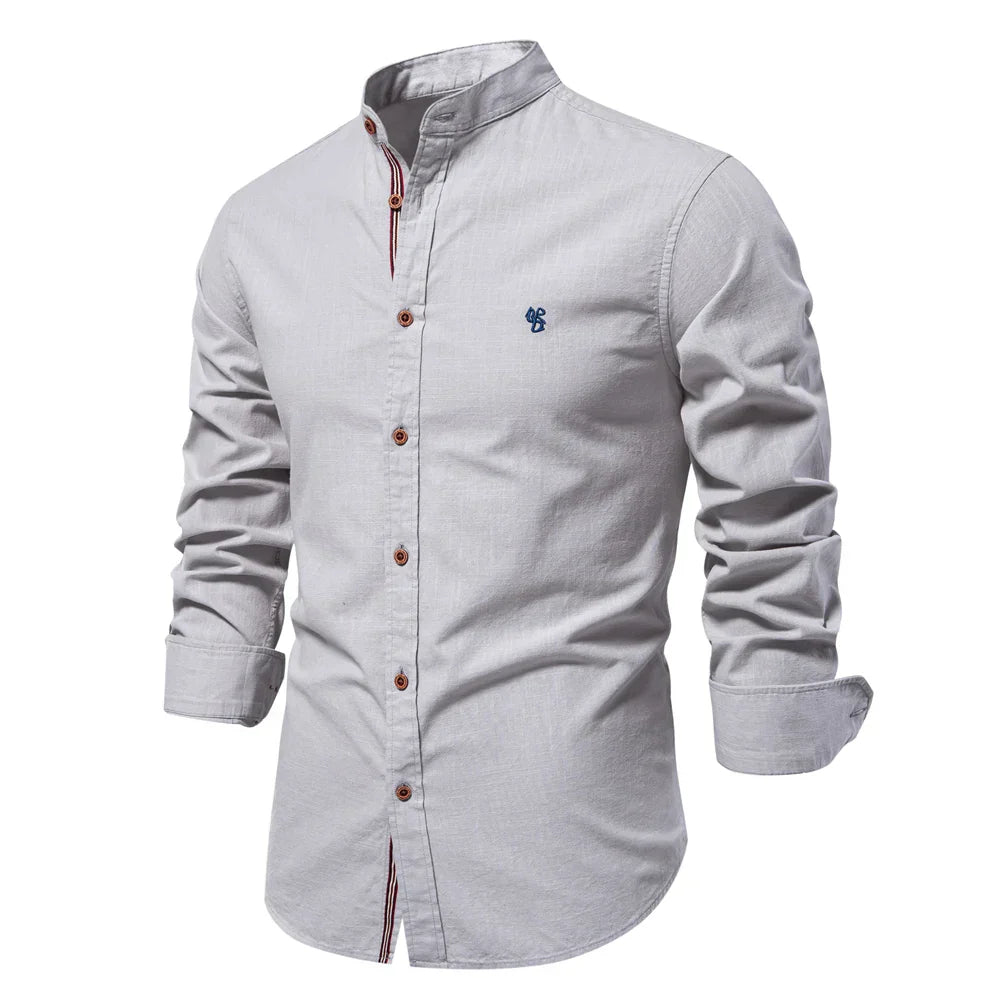 Bob | Chic Herenshirt in Premium Katoenstof en Stijl