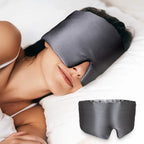 Diepe Slaap Dubbele Laag Zijde Slaapmasker