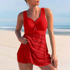 Badpak Met Nylon Spandex Voor Comfort Pasvorm Dames