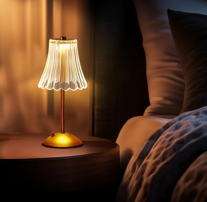GlowEase – Oplaadbare LED Tafellamp met Touchbediening